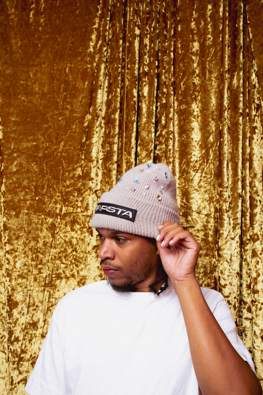 Brown Beanie Trapsta